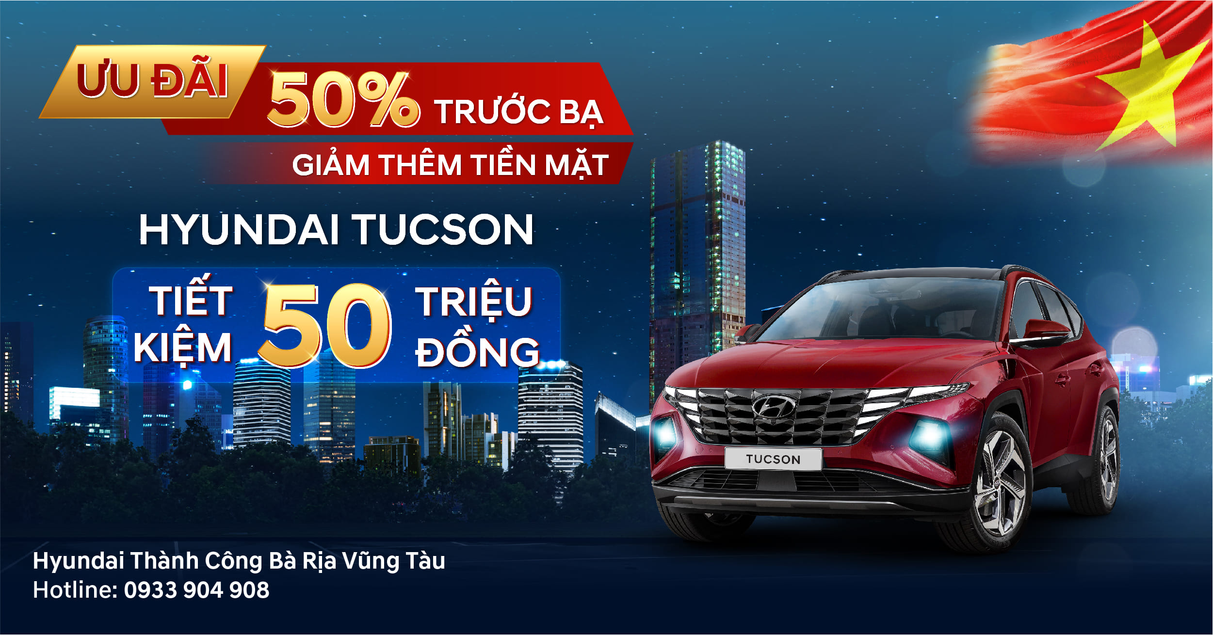 Tiết kiệm đến 50 triệu đồng khi mua Tucson trong tháng 9