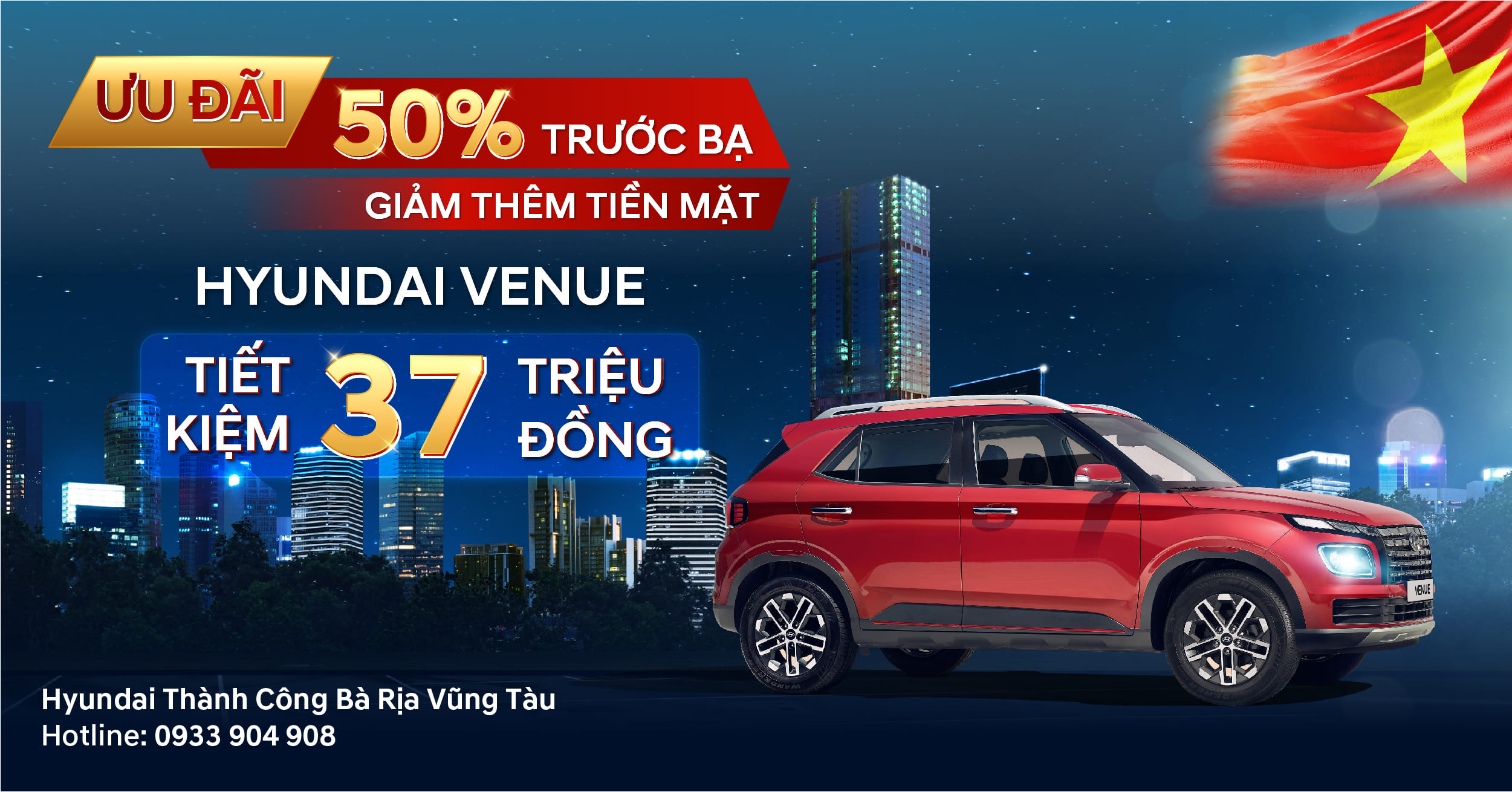 Tiết kiệm đến 37 triệu đồng khi mua Venue trong tháng 9