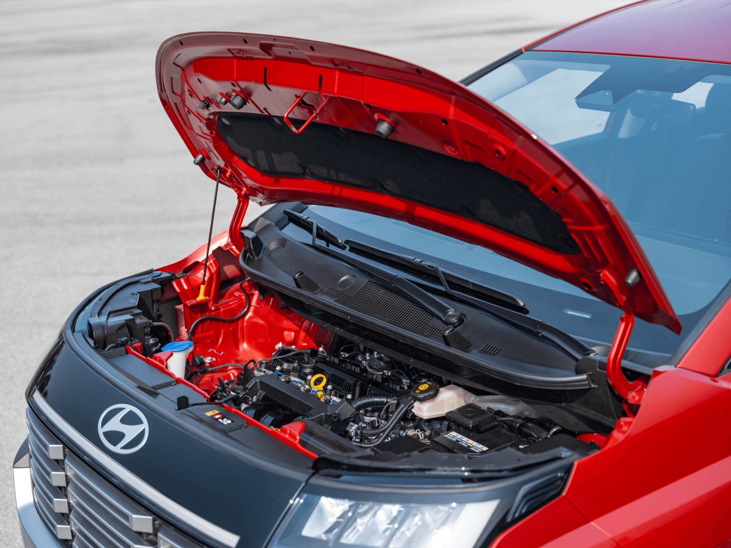 khoang dong co New Hyundai Stargazer Hyundai ba ria