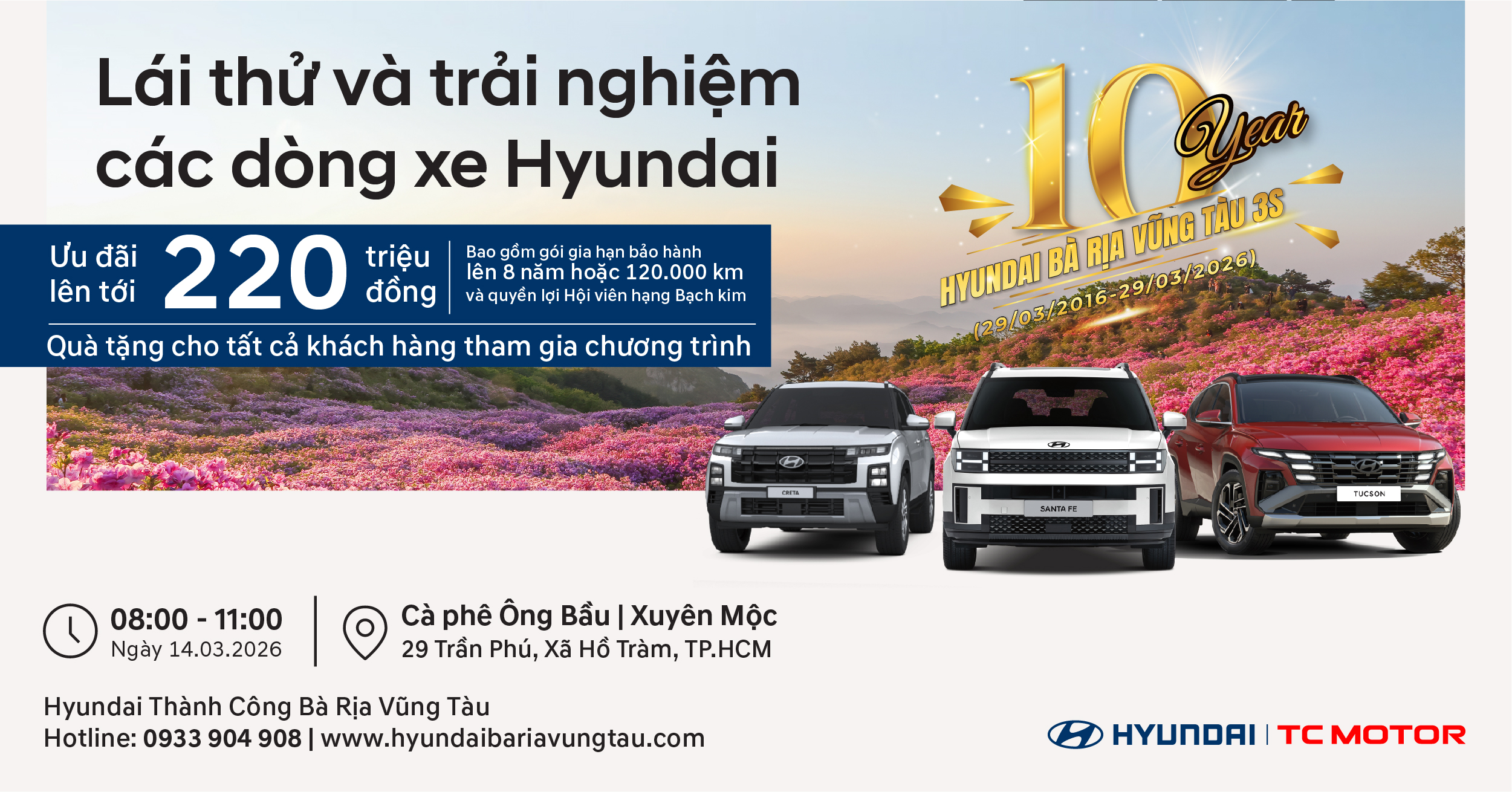 lai thu cac dong xe hyundai tai xuyen moc