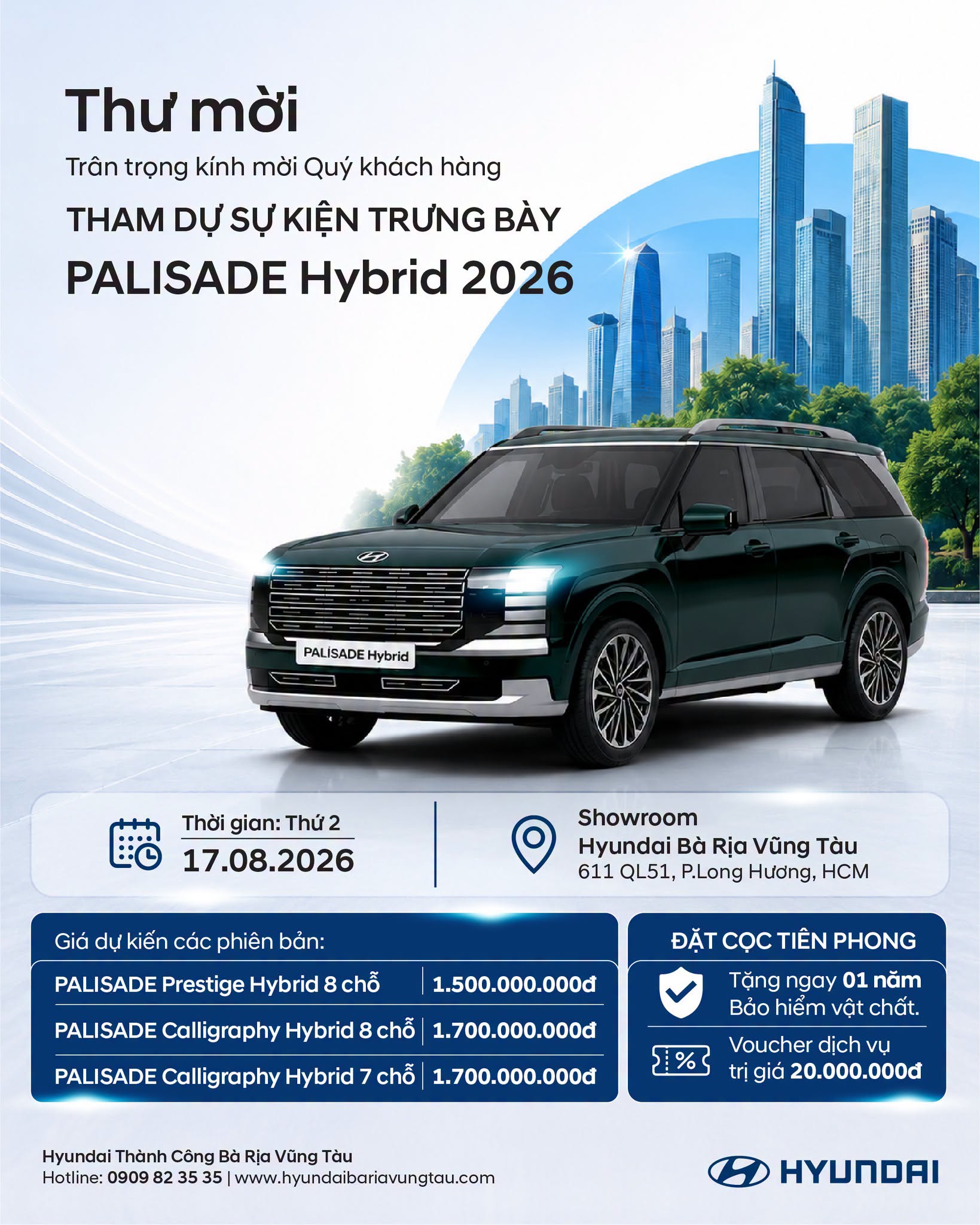HYUNDAI PALISADE HYBRID 2026 CHÍNH THỨC CẬP BẾN HYUNDAI BÀ RỊA VŨNG TÀU TỪ 17/08 1 palisade tai ba ria